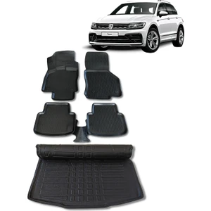 Volkswagen Tiguan Paspas Bagaj Havuzu Set 2016 2023
