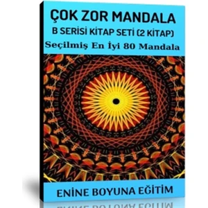 B Serisi - Çok Zor Mandala Kitap Seti -2 Kitap