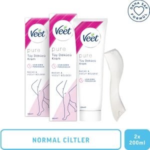 Tüy Dökücü Krem Bacak ve Vücut Bölgesi 2X200ML