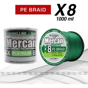 Pe Örgü Platinum 8x Ip  1000 M Yeşil  Misina