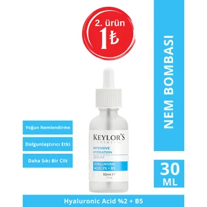 Yoğun Nemlendirme ve Dolgunlaştırıcı Etkili Yenileyici Cilt Bakım Serumu ( Hyaluronic Acid %2 + B5)