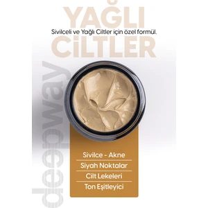 Deep Way Yağlı Ciltler Yüz Maskesi