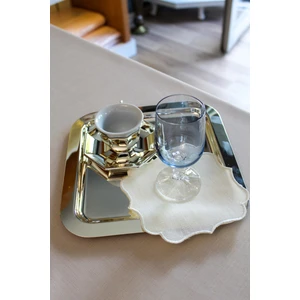 Etamin İşlemelik Sunum Peçetesi - 6 Parça - 15x15cm