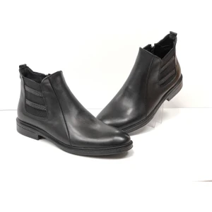 KAFKASLAR AYAKKABI  Klasik  Deri Erkek Fermuarlı Bot