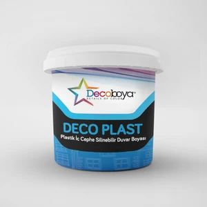 Deco Plast Silinebilir Mat İç Cephe Duvar Boyası 3 kg