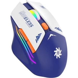 Blackbird Game Center Mavi Rgb Şarjlı Kablosuz 1600DPI Işıklı Kablosuz Mouse Bwm1