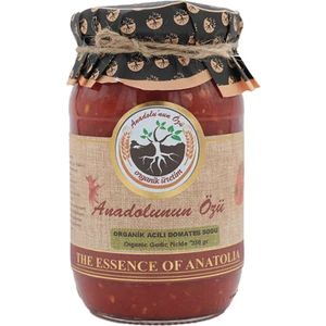 Organik Acılı Domates Sosu ''350gr''