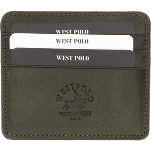 West Polo Orjinal Unisex Süper Slim Para Bölmeli Hakiki Deri Ince Kredi Kartlık & Kartvizitlik Cüzdan 6 Bölmel
