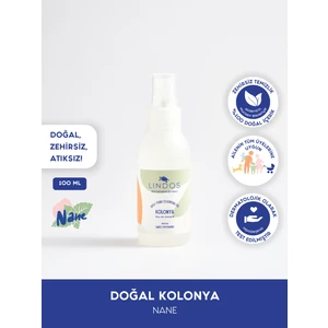 - Doğa & Cilt Dostu Özel Koleksiyon Sprey Kolonya Nane Kokulu Mini Çanta Cep Boy Vegan Kolonya 100 ml