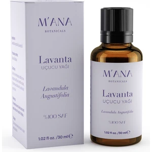 Mana Botanicals Lavanta Uçucu Yağı XL %100 Doğal ve Saf Üreticisinden 30 ml