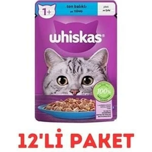 Ton Balıklı Poşet Yaş Mama 85 gr 12'li Paket