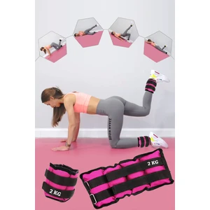 Spor Byfit Fuşya Deluxe Comfort El Ayak Ağırlığı