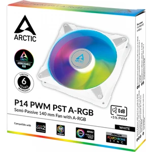 P14 Pwm Pst Argb 14CM 1900 Rpm Kasa Fanı - Beyaz (ACFAN00276A)