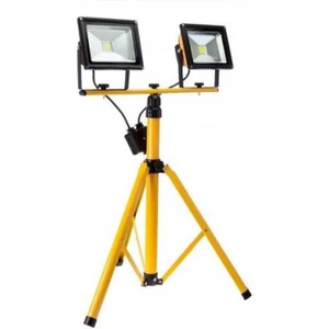 AYT Çözüm Tripod Projektör Ayağı 2 Adet 50 W Projektörlü Ayarlanabilir Şantiye Aydınlatması Ayaklı Projektör Seyyar Projektör