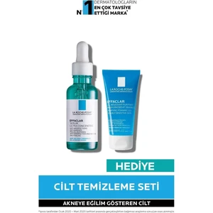 La Roche-Posay Effaclar Leke Karşıtı Bakım Seti Akneye Eğilim Gösteren Ciltler