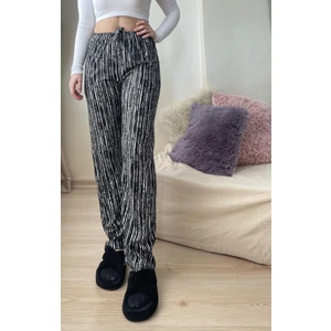 Kadın Kadife Pijama Altı Eşofman Pamuklu