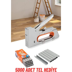 Zımba Tabancası Mekanik Koltuk Döşeme Mobilya + 5000 Adet Tel