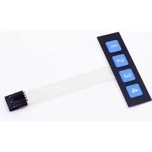 1x4 Membrane Matrix Tuş Takımı