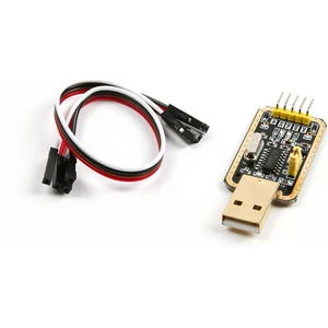 CH340G RS232 USB-TTL Seri Haberleşme Dönüştürücü Modülü + 9 Küçük Kablo