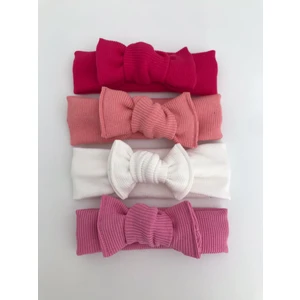 Nis Butik 4'lü Bandana Bebek Hediyelik Set