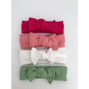 Nis Butik 4'lü Bandana Bebek Hediyelik Set
