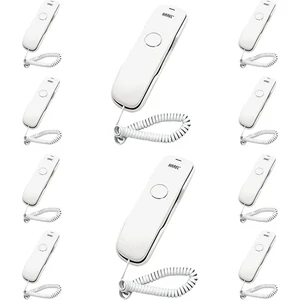 10 Adet Beyaz Karel TM902 Duvar Telefonu