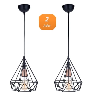 2 Adet Piramit Br One,  Salon Avize, Mutfak Avize,  Antre Avize