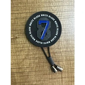 Gönülden Tasarım 6x6 cm Püsküllü 7 ve 8 Rakamlı Çelik Arma