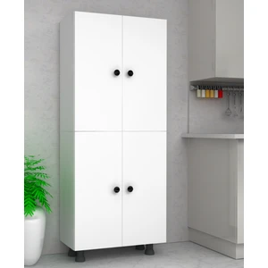 6 Bölmeli Çok Amaçlı Mutfak Kiler Banyo Dolabı 70 Cm  MDF