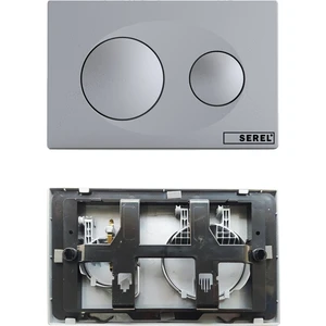 Gömme Rezervuar Paneli P40 Mat Krom P400180