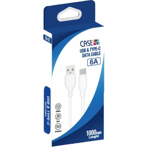 Caseart Type-C 6 Amper Hızlı Şarj ve Data Kablosu 1 Metre