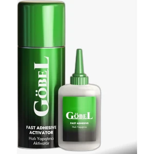 Demir Kimya Göbel Mdf Kıt Hızlı Yapıştırıcı 400 ml 100 gr