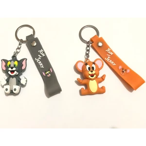 Online  2'li Tom & Jerry Anahtarlık  ve Çanta Aksesuarı 3D