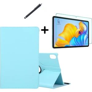 Huawei Matepad Air 2023 11.5"  360° Dönebilen Standlı Tablet Kılıfı Ekran Koruyucu ve Kalem Seti