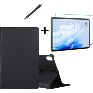Huawei Matepad 11.5" 2023 Uyumlu 360° Dönebilen Standlı Tablet Kılıfı Ekran Koruyucu ve Kalem Seti