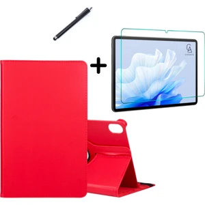 Huawei Matepad 11.5" 2023 Uyumlu 360° Dönebilen Standlı Tablet Kılıfı Ekran Koruyucu ve Kalem Seti