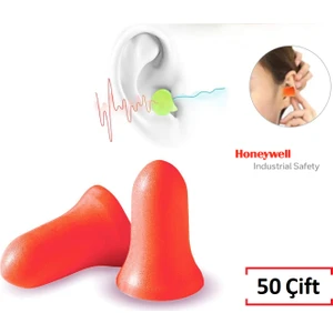 Gürültü Ses Önleyici Kulak Tıkacı Yıkanabilir 37 Db 50 Çift