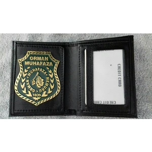 Orman Muhafaza Rozetli Cüzdanı - Sadece Kurum Adresine Gönderilir