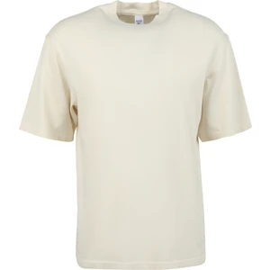 Yuvarlak Yaka Düz Kırık Beyaz Kadın T-Shirt HS9150 cl Nd Tee