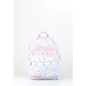 United Colors of Benetton Unisex İlkokul Sırt Çantası – Ergonomik Sırt Destekli, Tek Bölmeli, Çok Renkli 45x30x13 cm