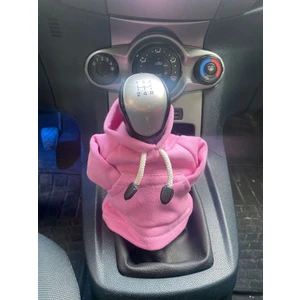 Vites Poları - Her Araca Uyumlu Vites Süsü Pembe