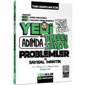 Yediiklim Yayınları Tüm Adaylar Için Yedi Adımda Temelden Zirveye Problemler ve Sayısal Mantık Video Konu Anlatımlı Video Çözümlü Soru Bankası