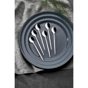 Mokka Modern Görünümlü Çay Kaşık 6'lı 18/0