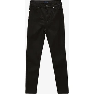 Yüksek Bel Skinny Paça Skinny Fit Kahve Kadın Denim Pantolon F3WL-PNT40