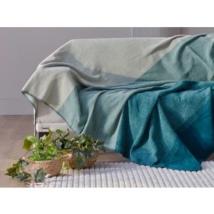 Doqu Home Pera Çift Kişilik Battaniye - Turkuaz