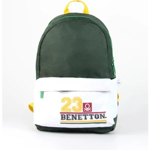 United Colors Of Benetton BNTSRT76021 Yeşil/Beyaz  Sırt Çantası