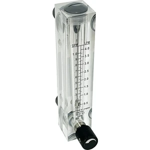 Debimetre - Ayar Vanalı -Debi ölçer - Şamandıralı - Lzm Sıvı 0,5-4 Lt/dk