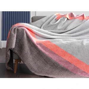 Doqu Home Nida Tek Kişilik Battaniye - Nar Çiçeği