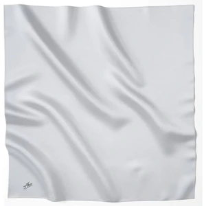 Tivil Eşarp - Polyester Twill - Düz Renk - 8742795-975 - Gri