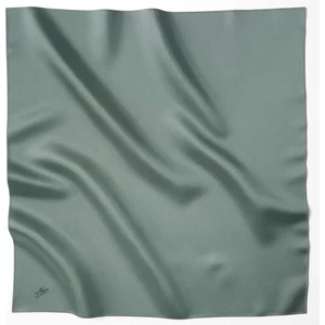 Tivil Eşarp - Polyester Twill - Düz Renk - 8742795-954 - Yeşil